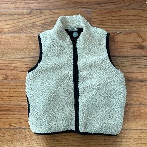Uniqlo baby teddy fleece vest